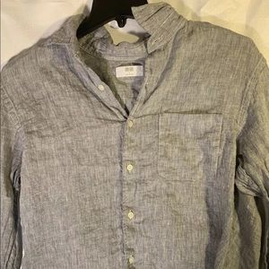 Uniqlo linen polo shirt great condition
